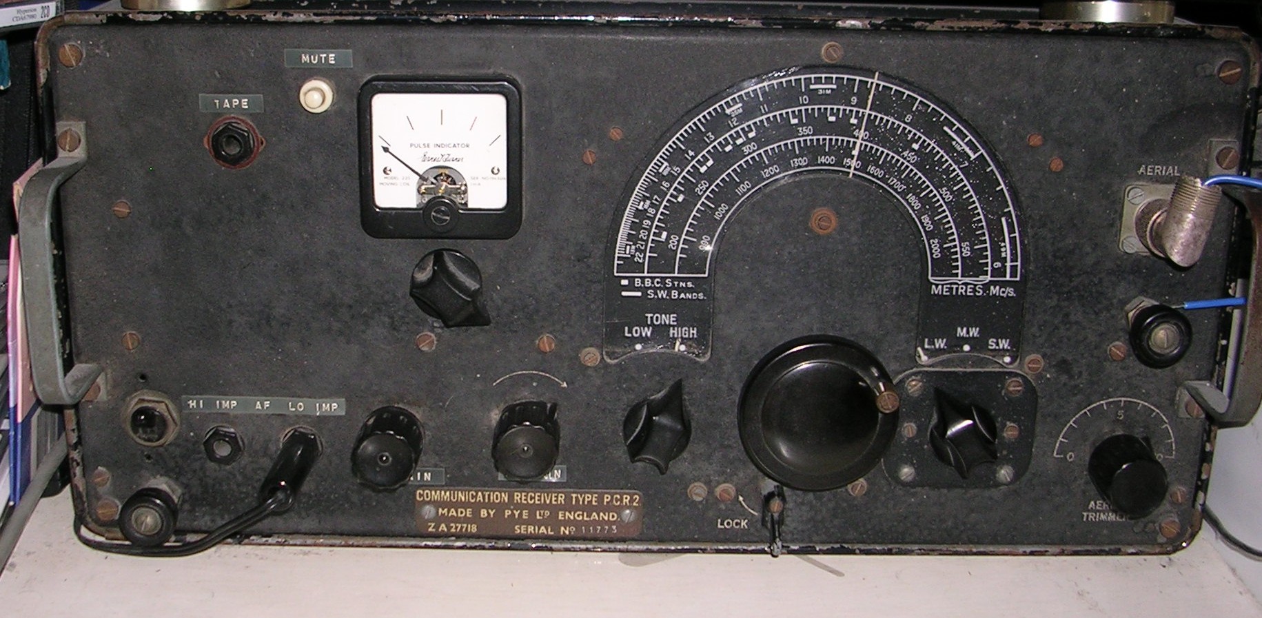 Pye PCR2 Receiver.